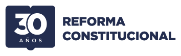 Logo de los 30 años de la Reforma Constitucional